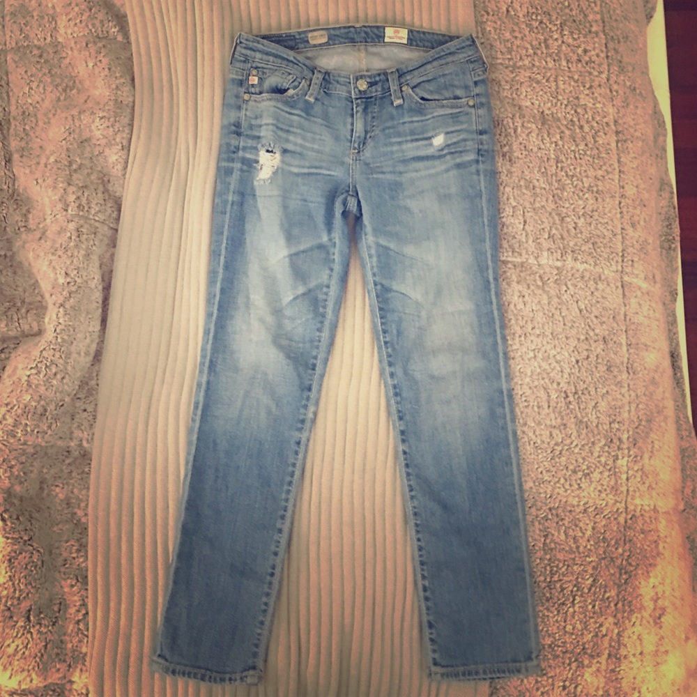 AG Adriano Goldschmied Stilt crop jeans